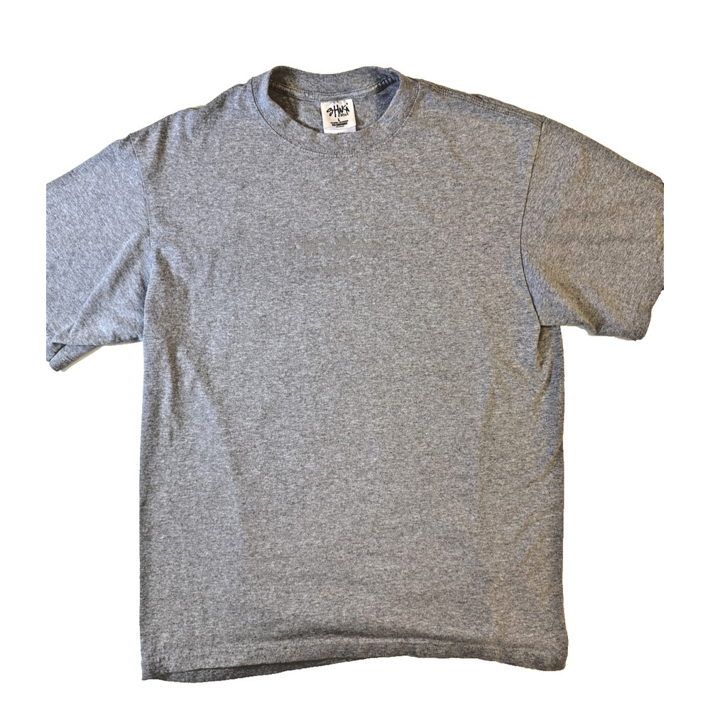 Shaka Wear TShirt Mens Large Gray Los Angeles Super Max Heavyweight Streetwear